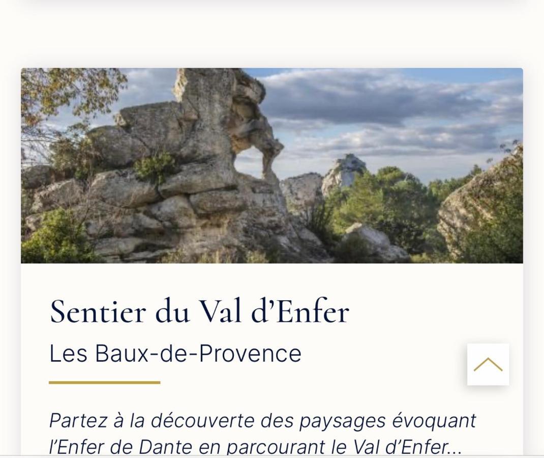 Ferienwohnung Lou Bonur Les Baux-de-Provence Exterior foto